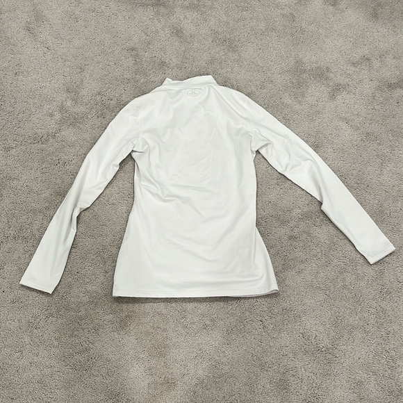 Under Armour coldgear Fitted Long Sleeve in White - Size M - Picture 2 of 3
